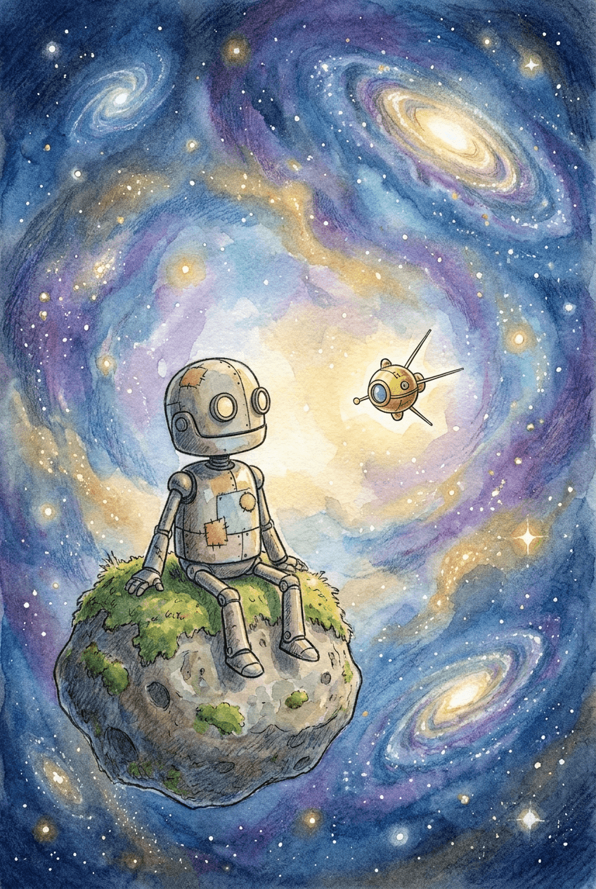 Der Roboter am Ende des Universums