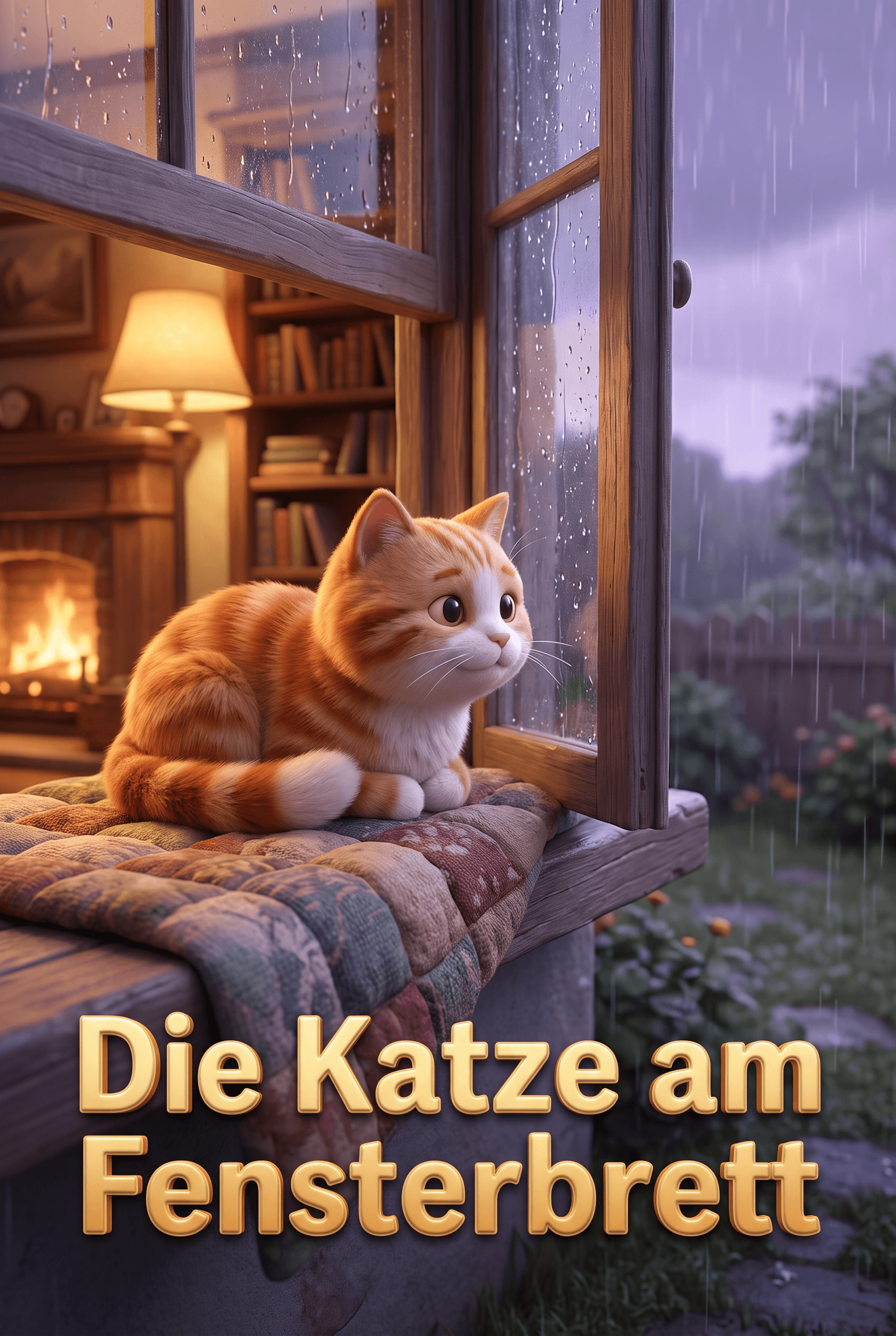Die Katze am Fensterbrett
