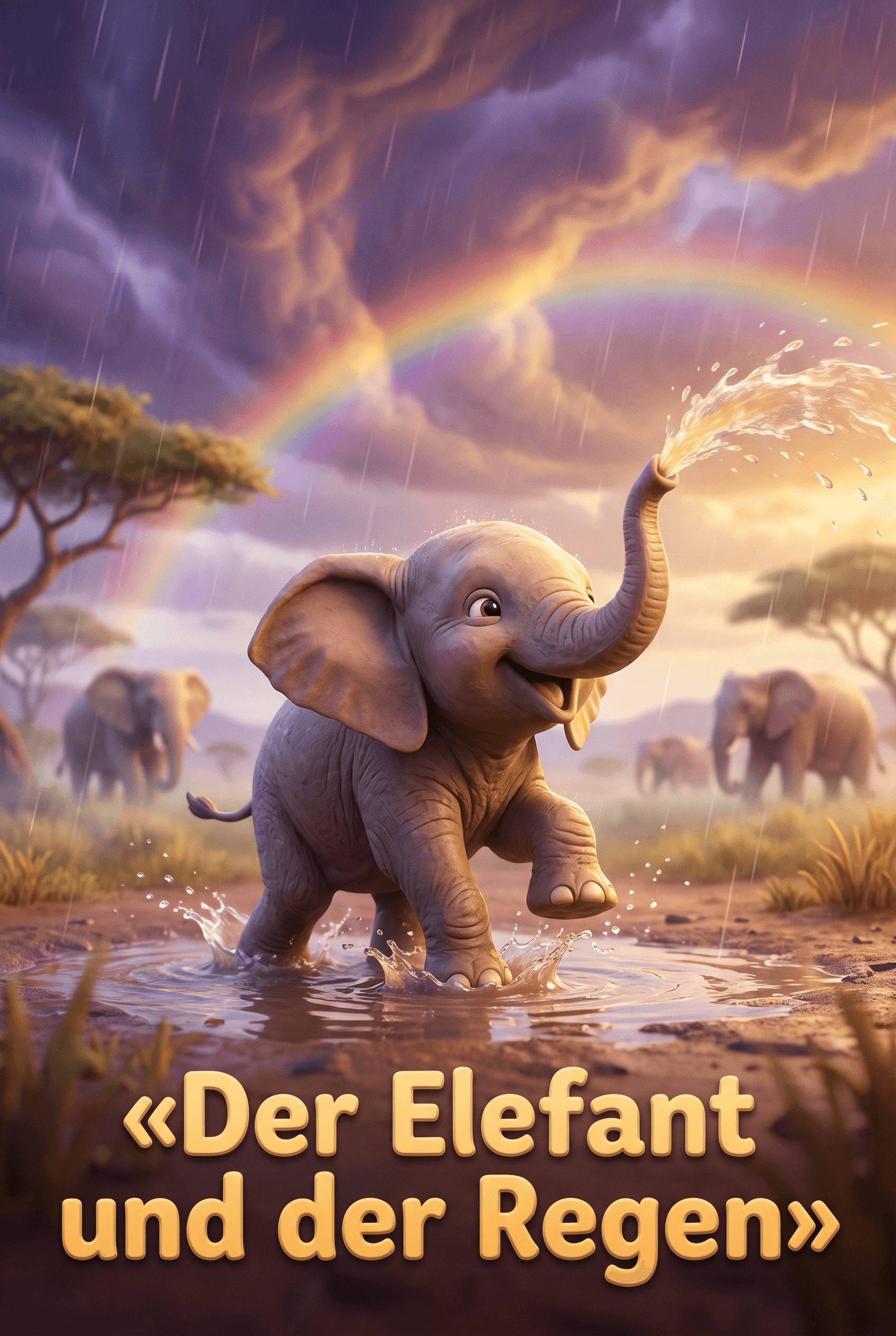 Der Elefant und der Regen