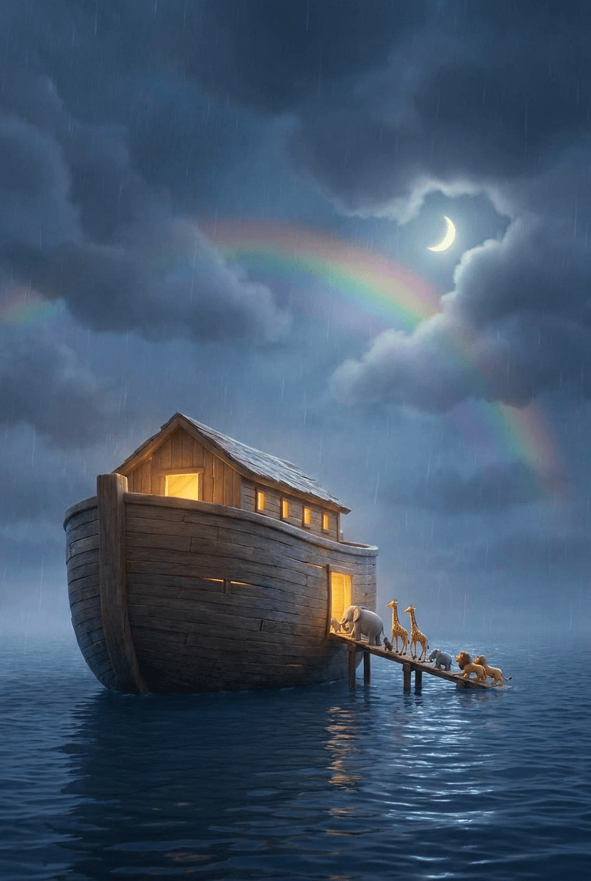 Nuh und der große Regen