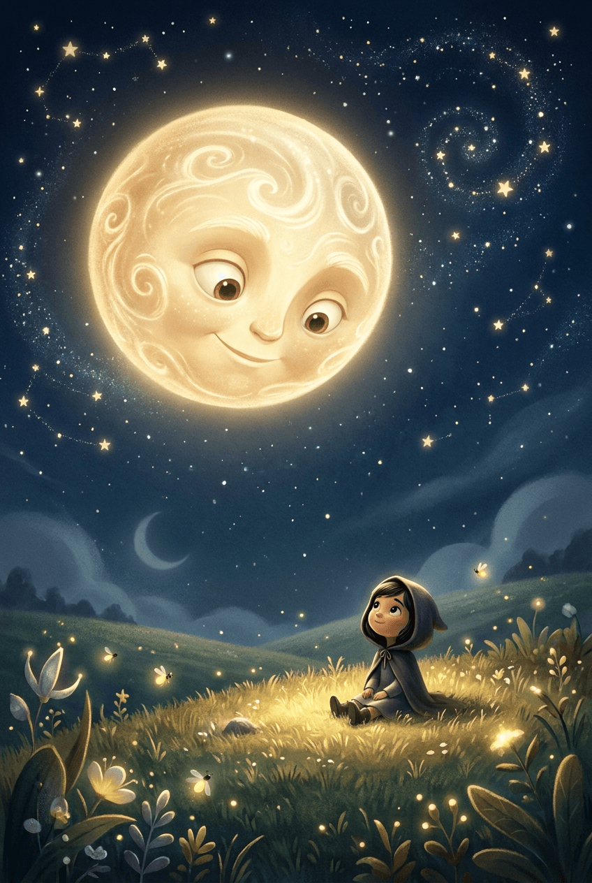 Nora und der Mond, der fragte