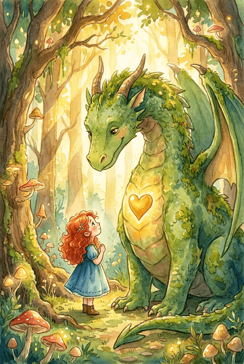 Der Drache mit dem goldenen Herz