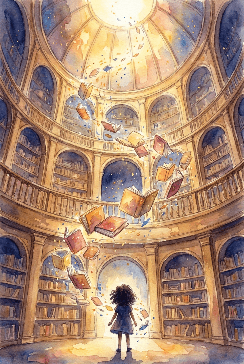 Zara und die sprechende Bibliothek